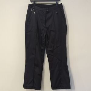 Women's Snow Pants Insulated Black Ski size 14